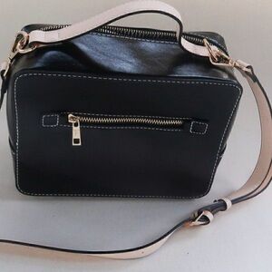JM Black Shoulder Bag